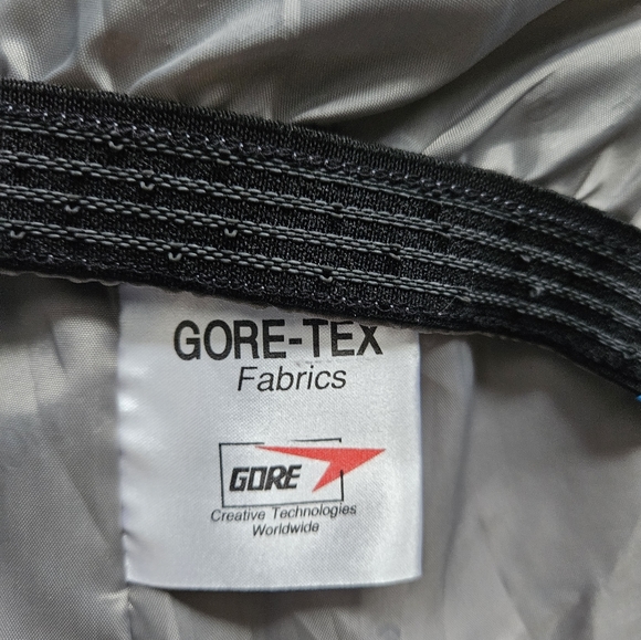 The North Face summit raincoat gore-tex blue grey black size small like new ! - Picture 4 of 14